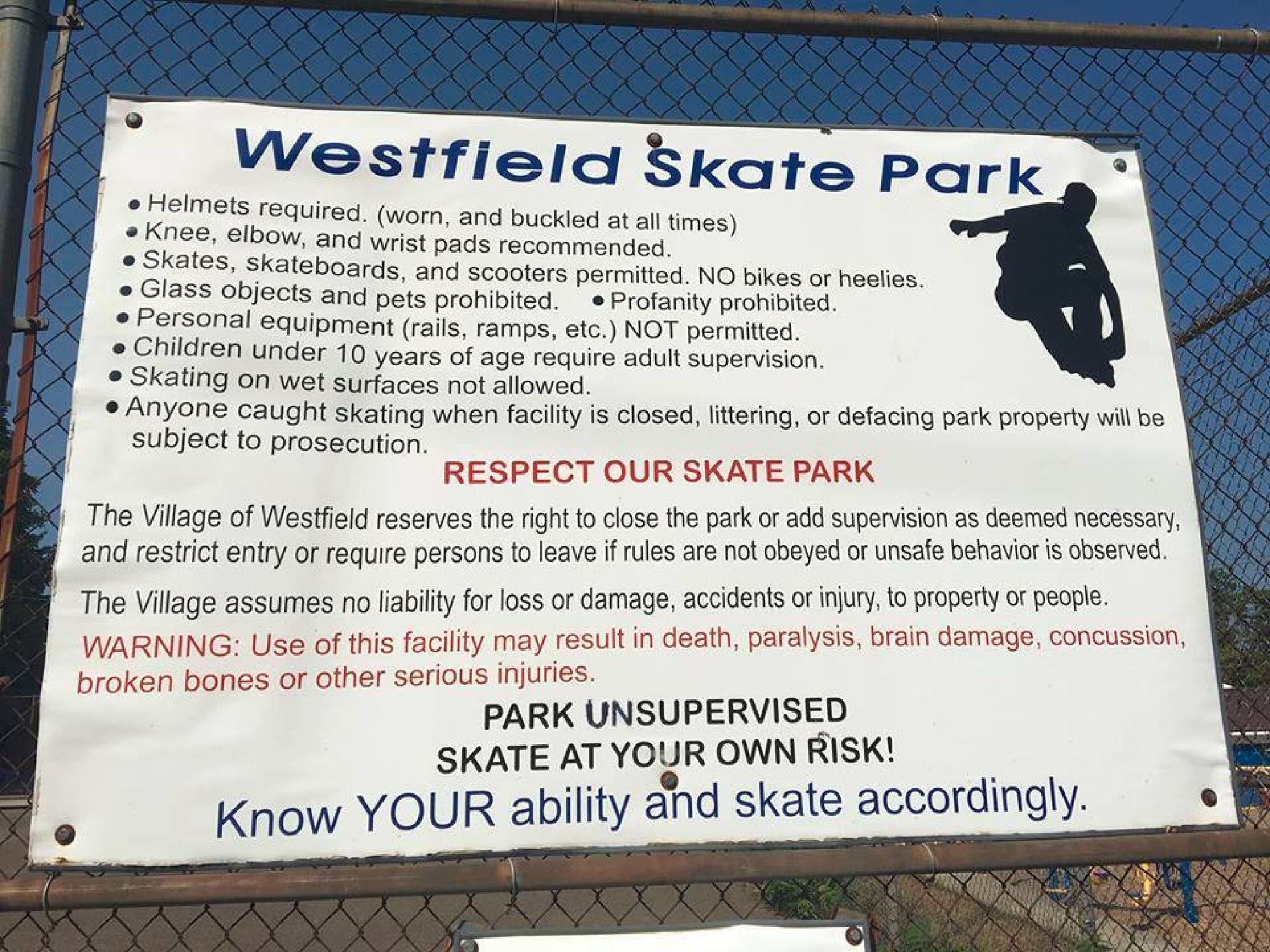Westfield Skate Park