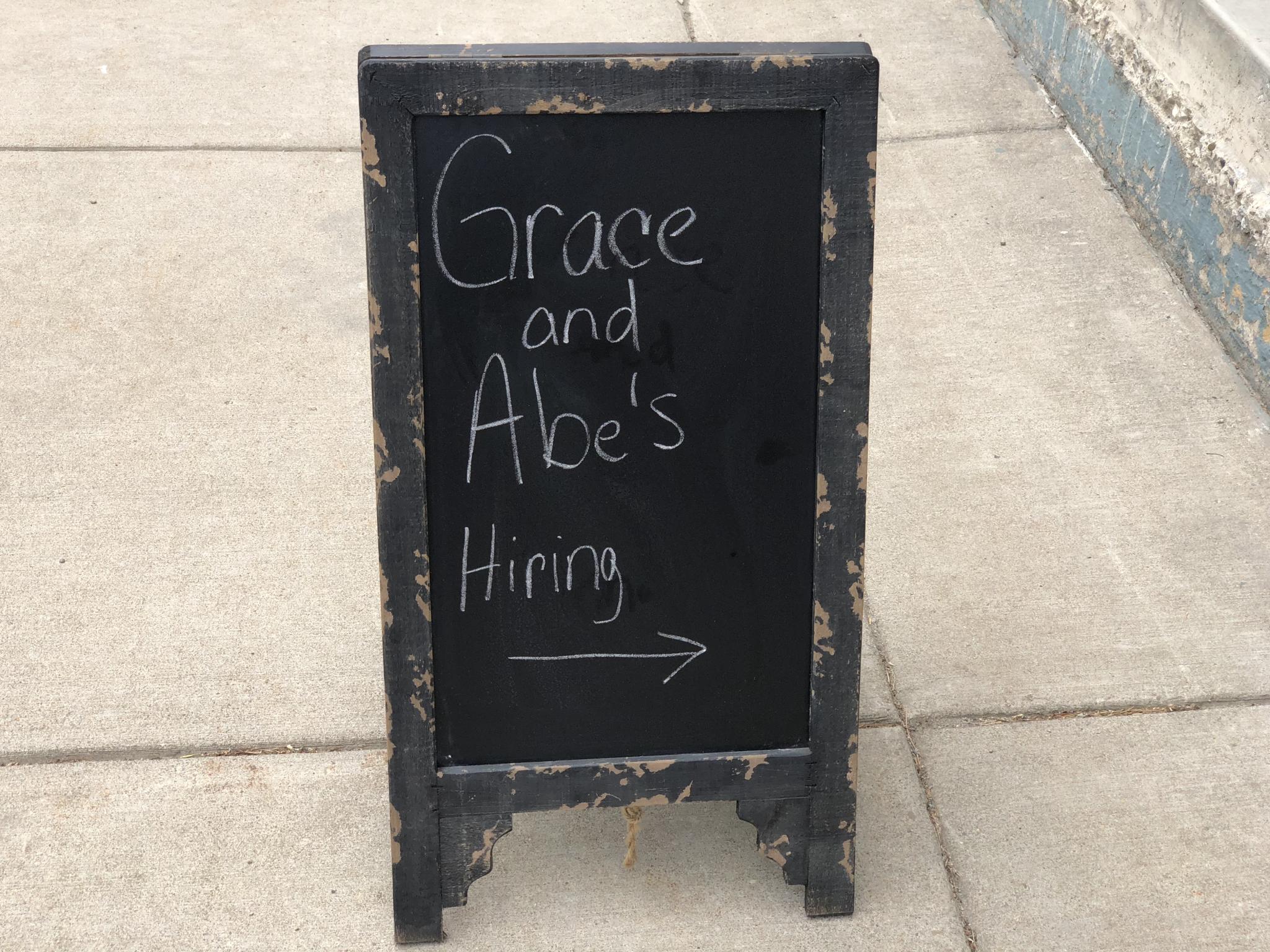 Grace & Abe's Hiring