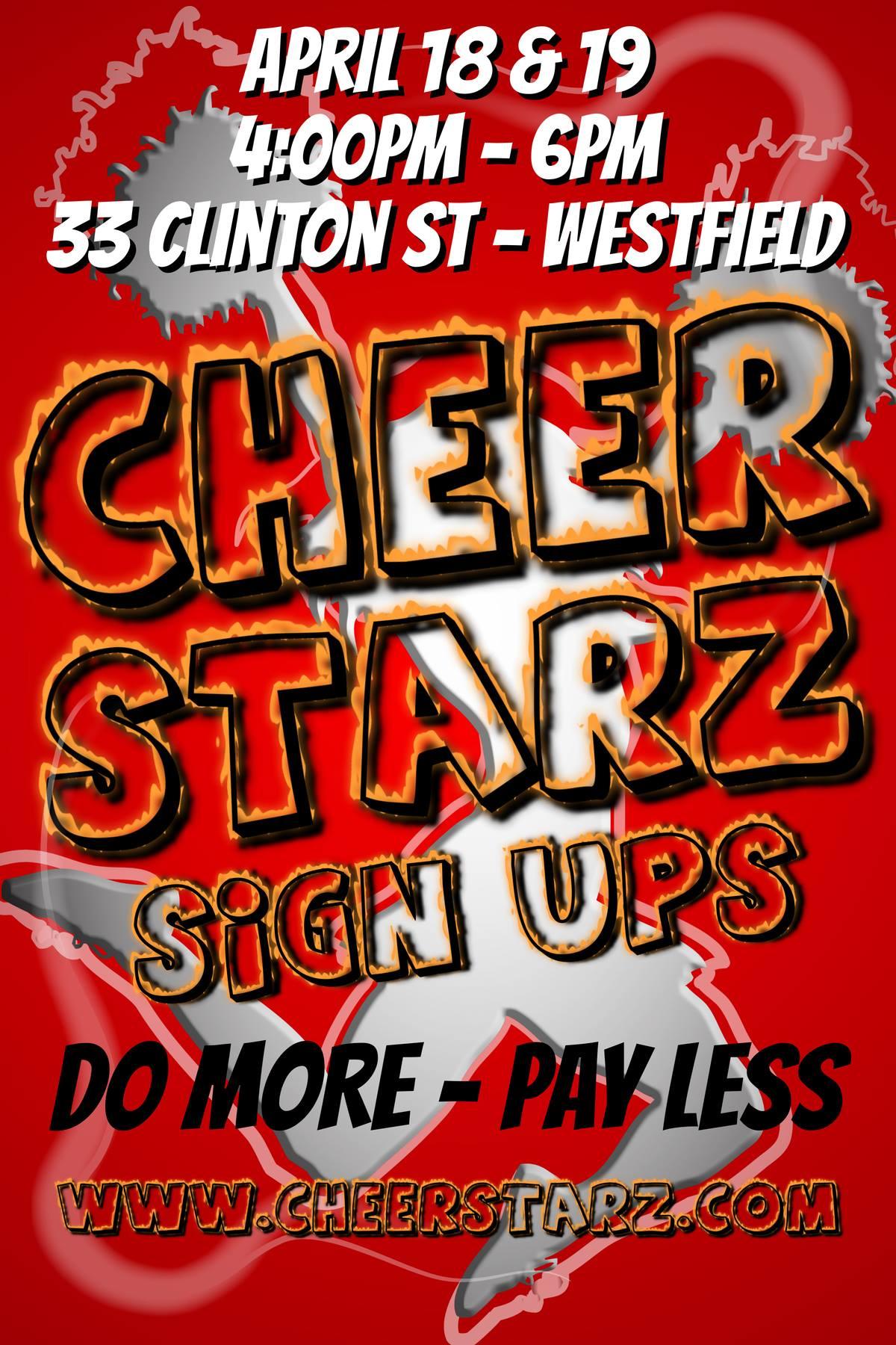 Cheer Starz Sign Ups