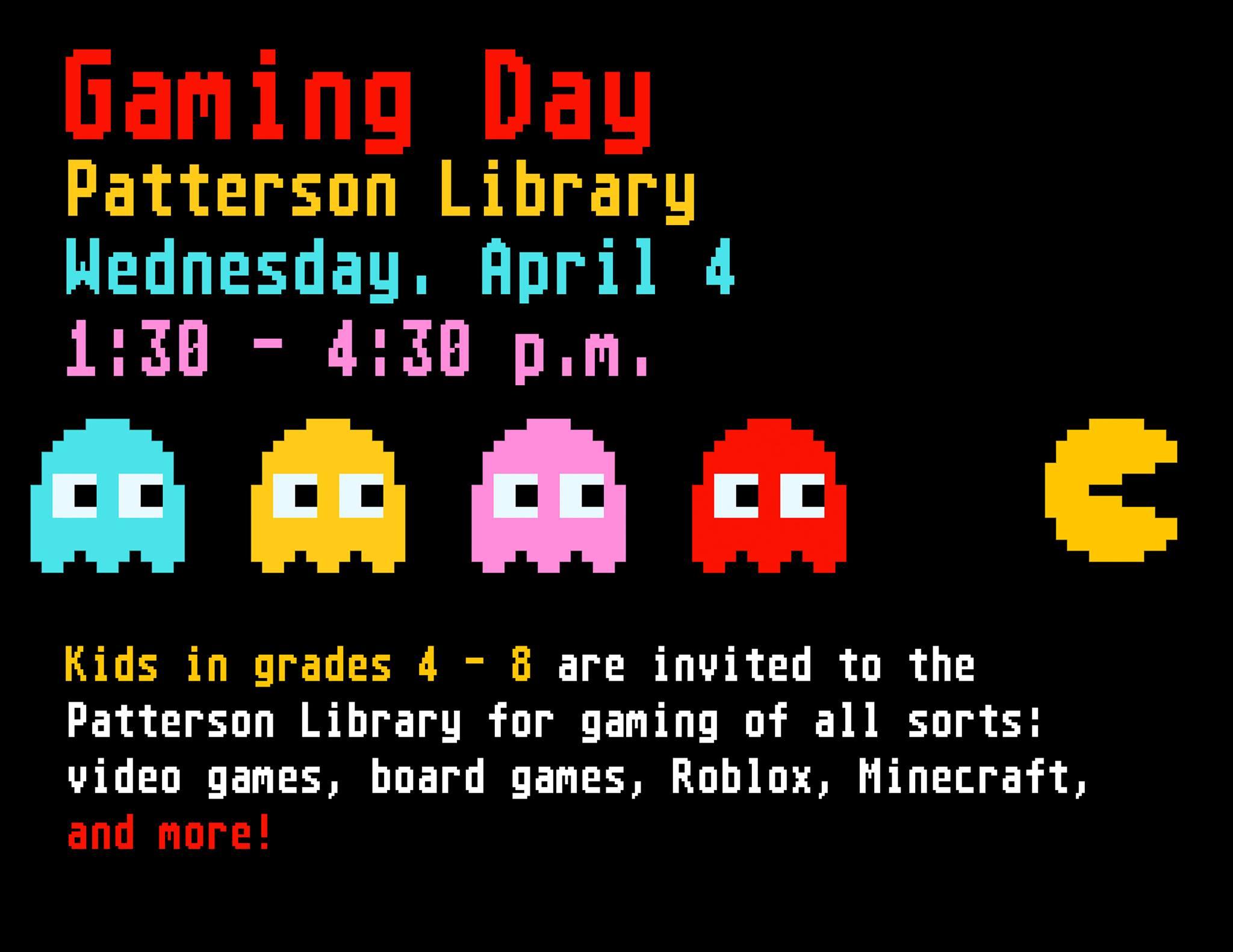 Gaming Day at the Library