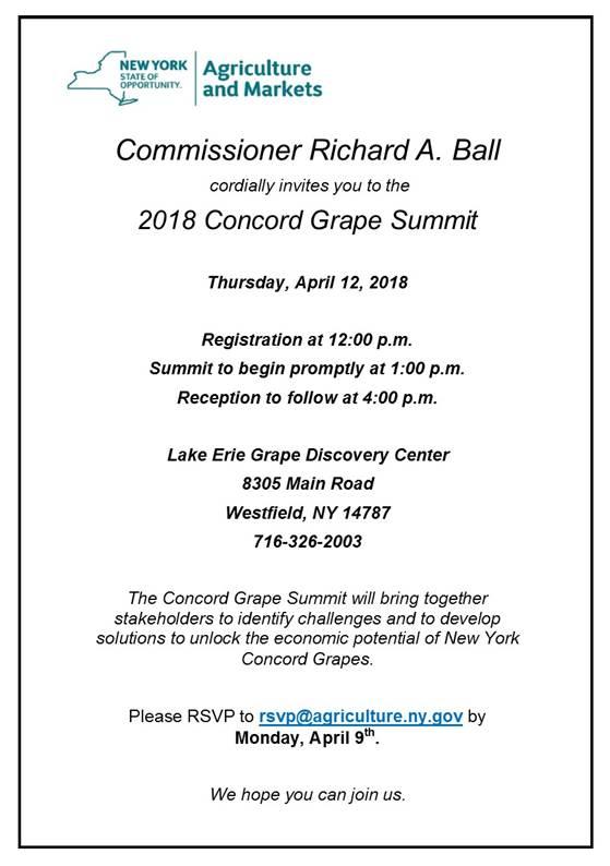 2018 Concord Grape Summit