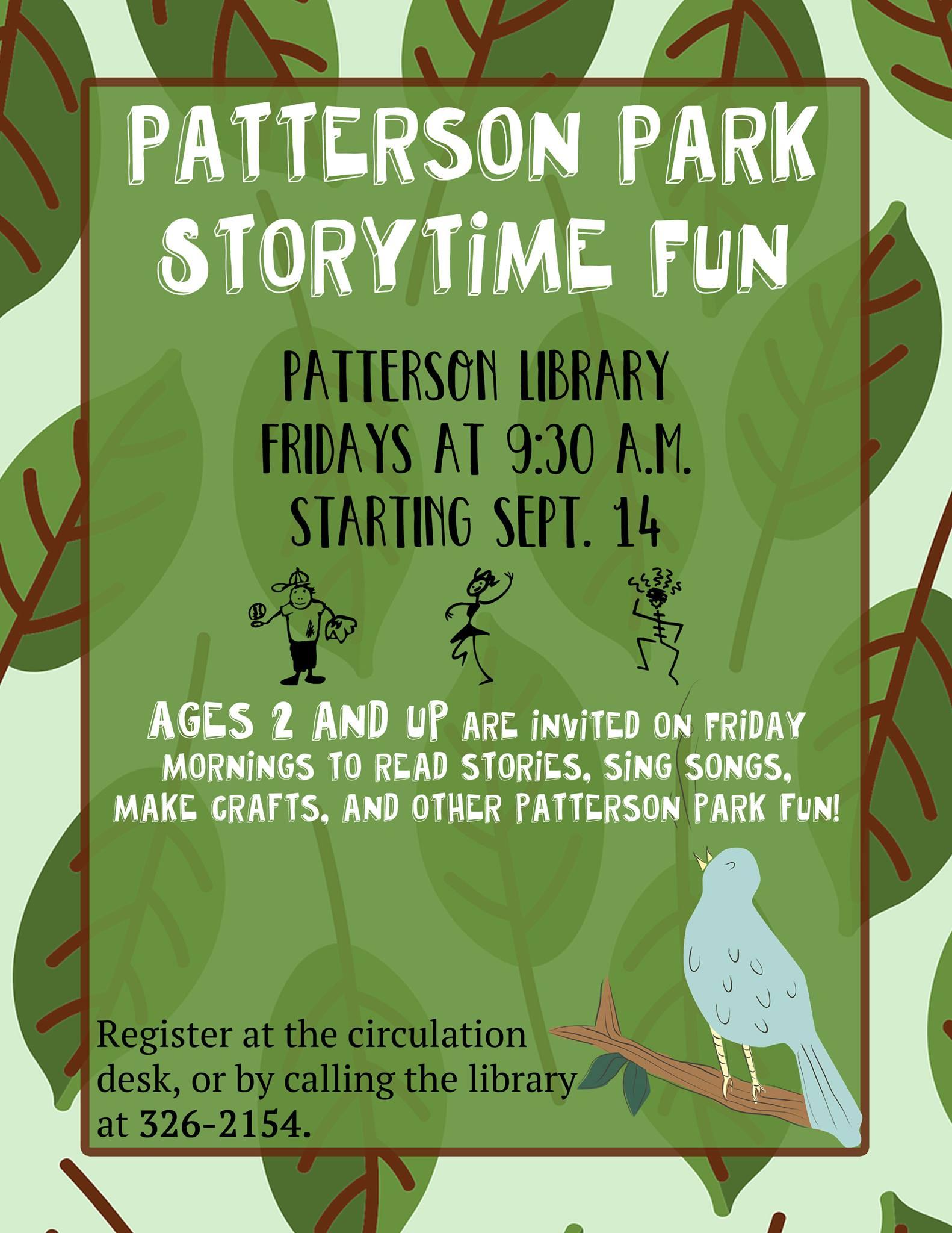 Patterson Park Storytime Fun