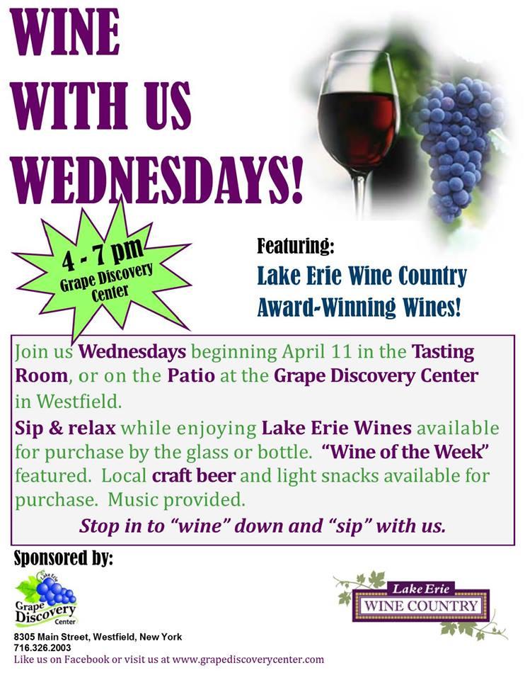 Wine with us Wednesday
