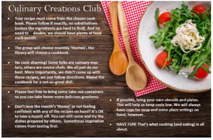 Culinary Creations Club