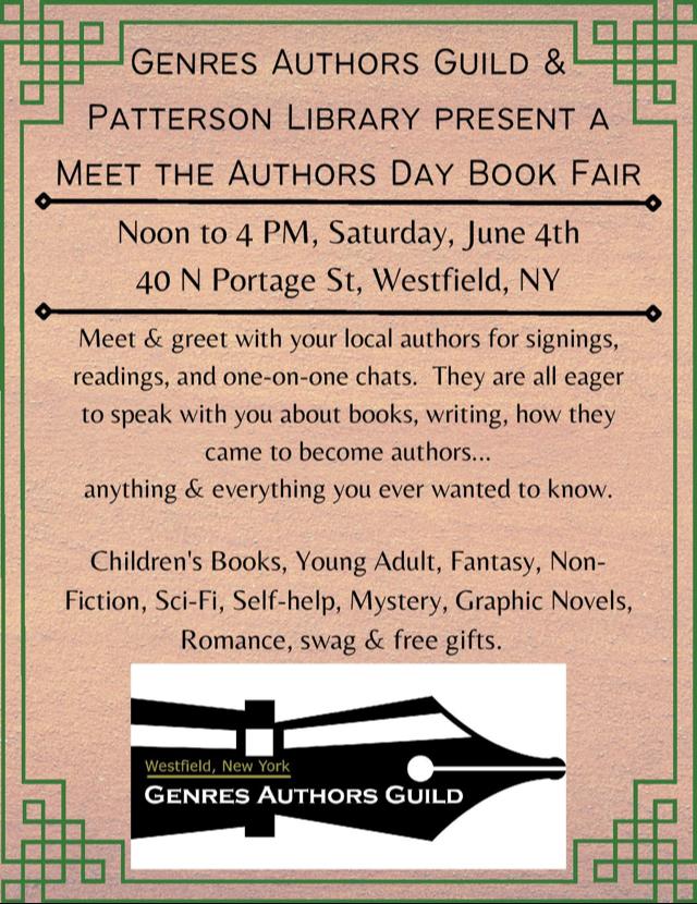 Local Authors Book Fair flyer