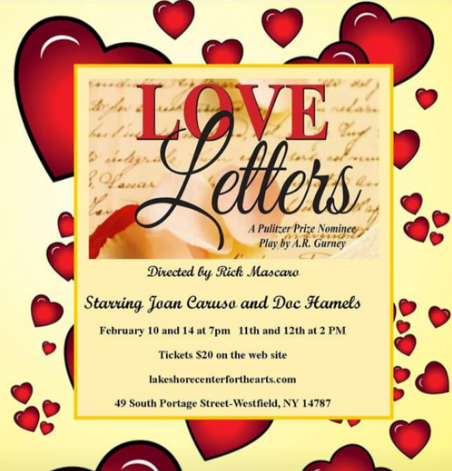 Love Letters event flyer