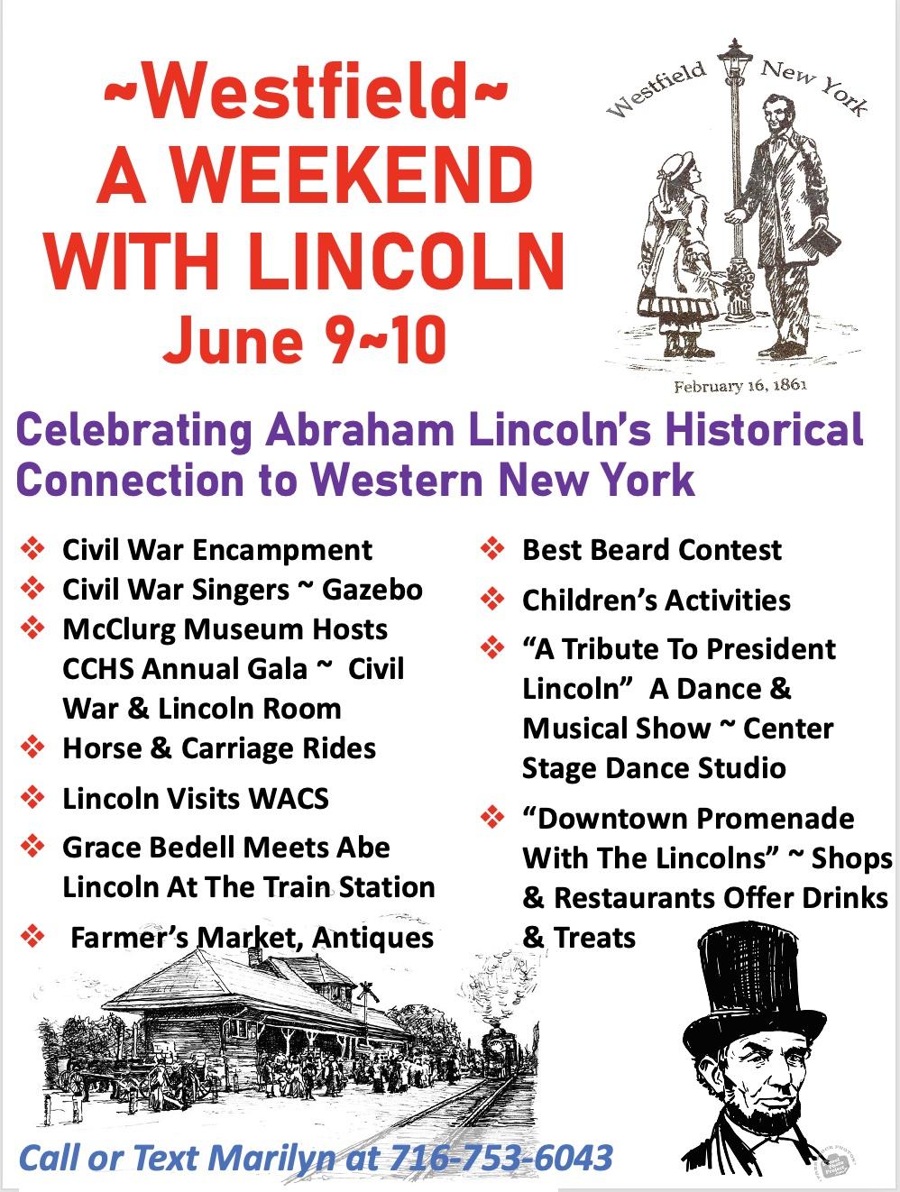 Westfield Lincoln Festival Poster