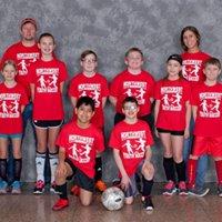 3rd-5th Grades' League Red Team Coaches: Kayla Hotchkiss & Jeff Luce Sponsor: ERA VP (Vacation Properties)