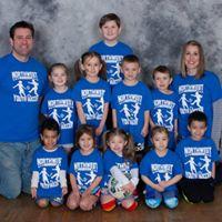 Pre-K/Kindergarten League Royal Blue Team Coaches: Mason & Shannon Baum, Mike Burnett