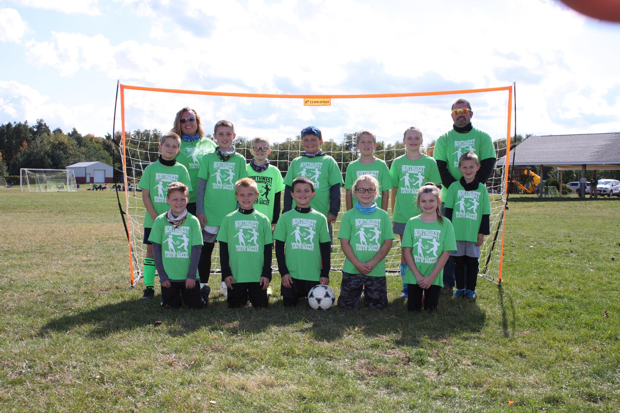 2020 Lime Green Team (4th-6th Grades' League)