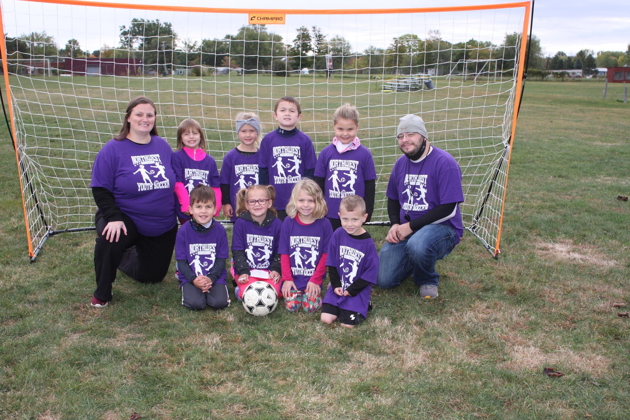 2020 Purple Team (Pre-K/Kindergarten League)