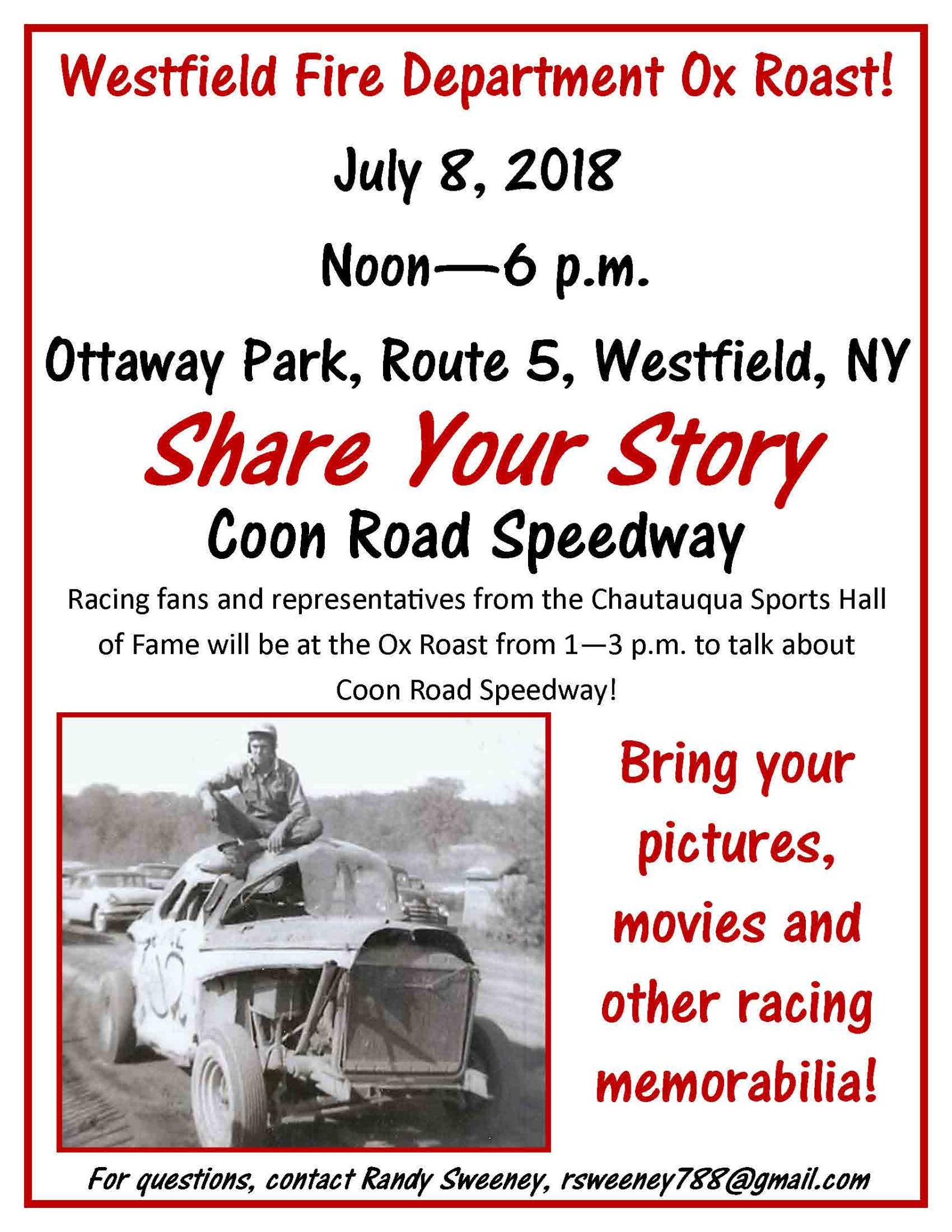Coon Road Speedway Poster