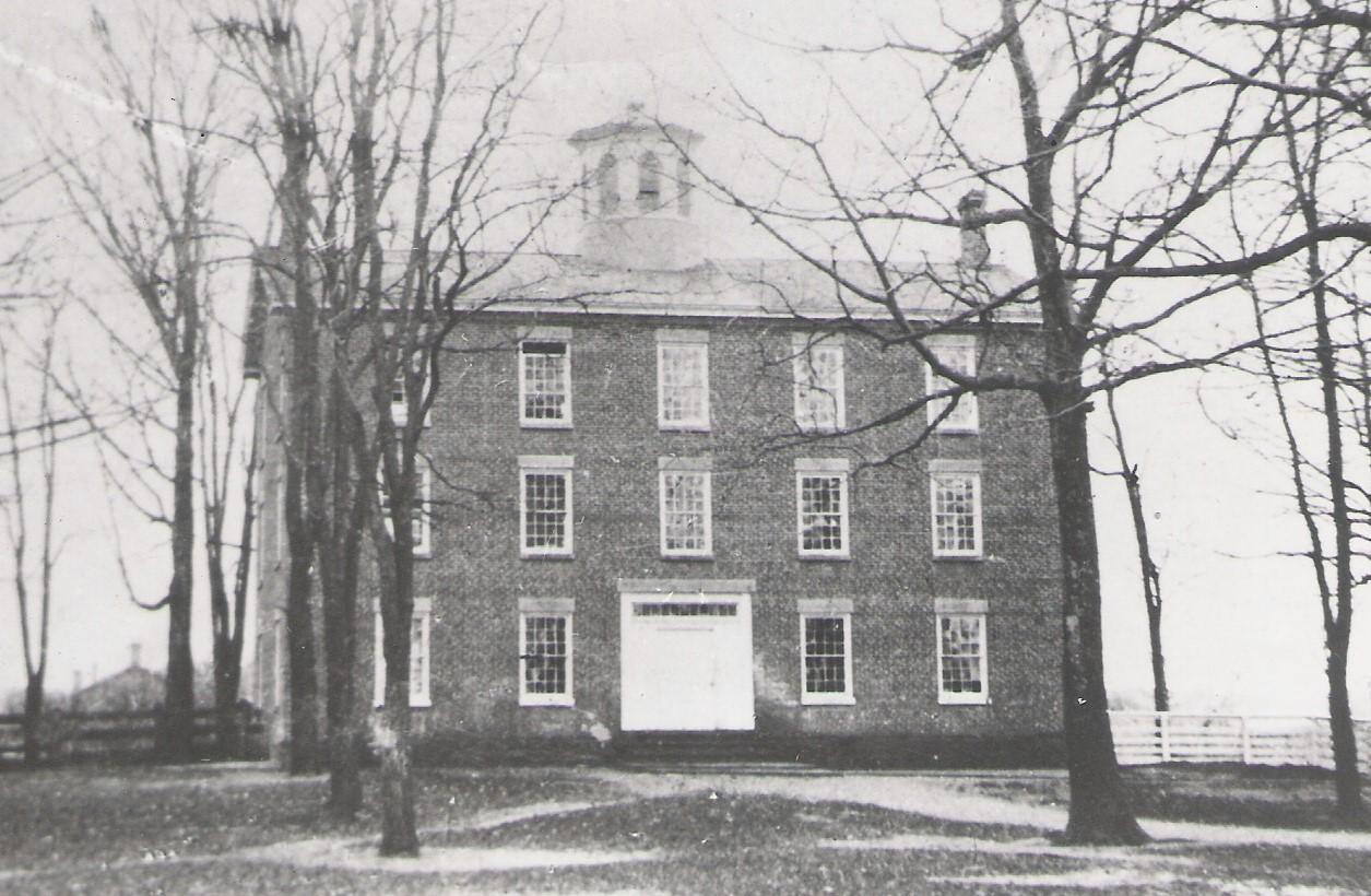 Westfield’s Old Academy, built 1837, photo circa 1860s – courtesy of Patterson Library