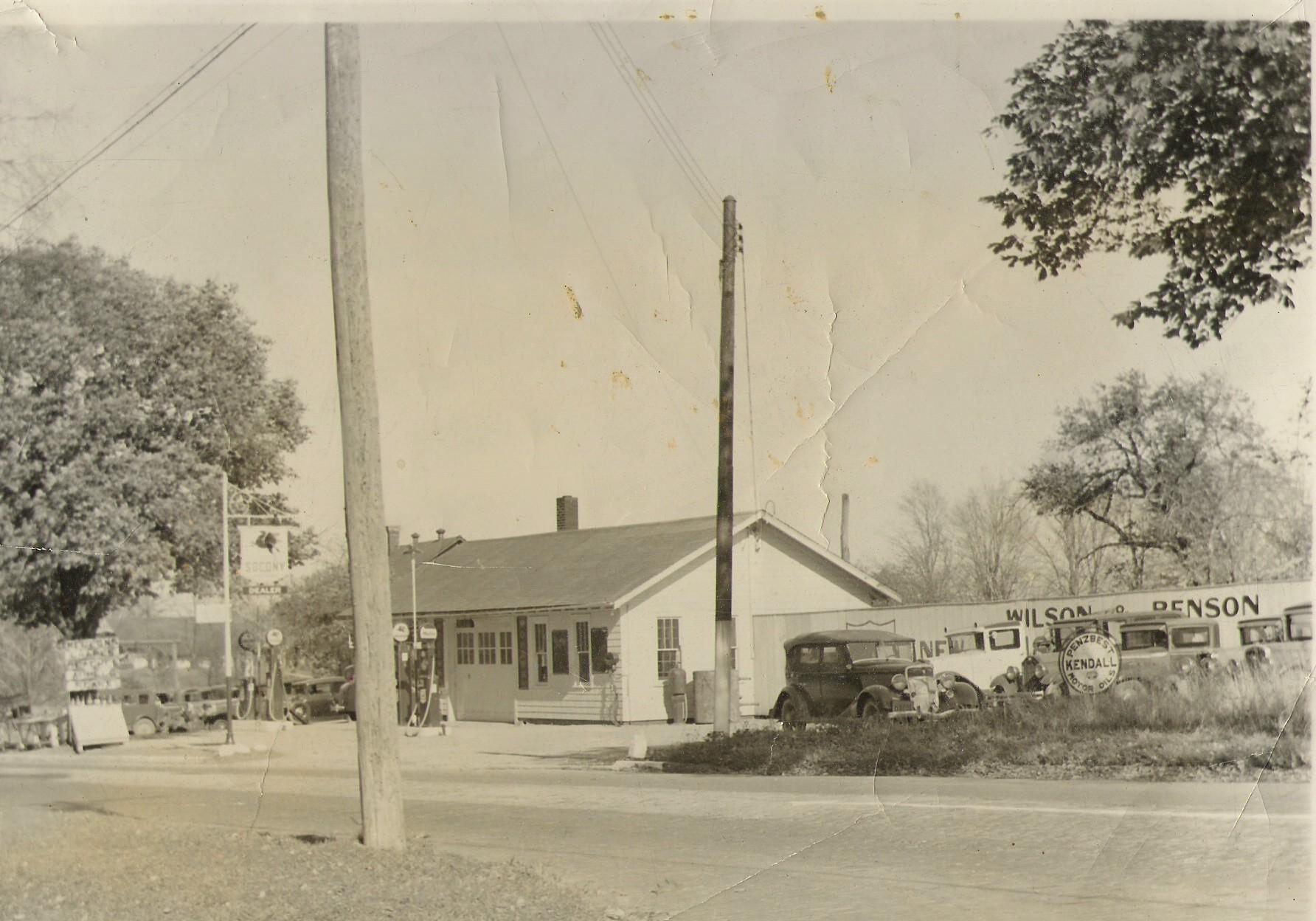 Wilson Auto store from 1937, when it was called Wilson & Benson.